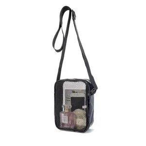 Waterproof Large Capacity Clear PVC Tote Bag Crossbody Shoulder Bag Purse Bag