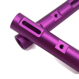 Traitement des tubes en aluminium 6061 6063, usinage CNC, manchon extérieur en alliage d'aluminium, traitement laser, sablage de surface, anodisation, finition. - Product Image 1