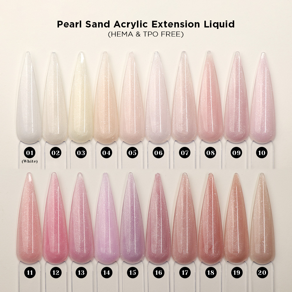 Pearl Sand Acrylic Extension Liquid (HEMA & TPO FREE)