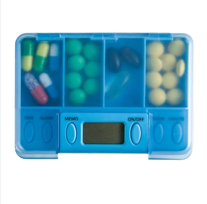 Hộp Thuốc Hộp lưu trữ thuốc hộp điện tử Nhắc nhở thời gian hộp thuốc báo động hẹn giờ thuốc sắp xếp thuốc viên Hộp đựng thuốc - Product Image 2