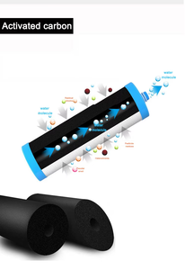 Sistema de filtración de agua debajo del fregadero de 2 etapas de fácil instalación, filtro de acero inoxidable UF y carbono, cero aguas residuales - Product Image 6