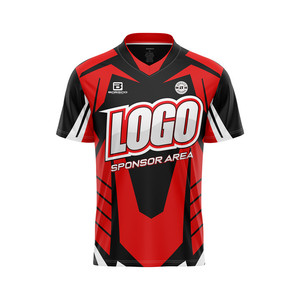 Maglia E-Sports Personalizzata con Design in Rilievo, <span class=keywords><strong>T</strong></span>-<span class=keywords><strong>Shirt</strong></span> Slim Personalizzata ad Asciugatura Rapida, Traspirante, Unisex, 100% Poliestere, Magliette da <span class=keywords><strong>Gaming</strong></span> - Product Image 5