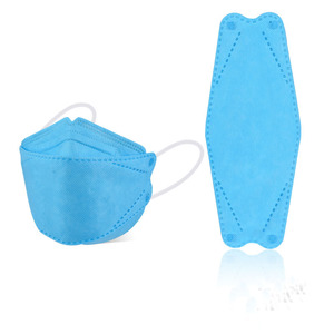 หน้ากาก kf94แบบมีสายคล้องหูสำหรับ Ffp2อุปกรณ์ช่วยหายใจแบบใช้แล้วทิ้งรูปทรงปลาไม่มีวาล์วได้รับการรับรอง CE จากผู้ผลิตในจีน - Product Image 5