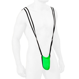 Custom Hot Sexy Mens <span class=keywords><strong>Gay</strong></span> Ropa interior Tanga Full Straps Bodysuits para los hombres - Product Image 5