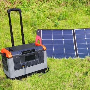 เครื่องกำเนิดไฟฟ้าสำรองพลังงานแสงอาทิตย์แบบพกพา 3kw 3000w 3600w สำหรับกรณีฉุกเฉิน ยี่ห้อ Solar Charge Golden Supplier - Product Image 6