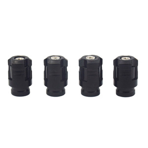 CNC Aluminum Alloy Valve <b>Cap</b> Red Black Tubeless Valve <b>Stem</b> For Motorcycle Modification Upgrade Parts - Product Image 2