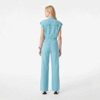 Combinaisons médicales Bestex personnalisées pour femmes, respirantes, à jambes larges, avec fermeture éclair centrale, uniformes médicaux pour femmes, ensembles de blouses pour médecins