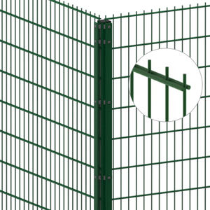 Clôture 868 avec base galvanisée à chaud et revêtement supérieur en poudre - Product Image 4