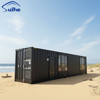 Casa Contenedor Suihe de 40 pies, Casa Prefabricada de Lujo, Casa Contenedor Expandible