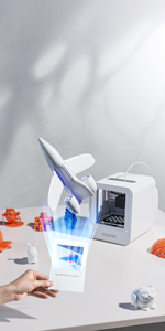 Imprimante 3D portable intelligente KOKONI EC1, contrôle par application AI pour la création de photos et découpe cloud, prête à l'emploi pour la maison et l'éducation - Product Image 5