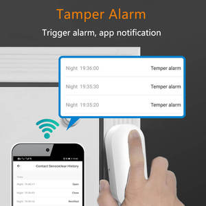 Sensor de Puerta y Ventana WiFi Tuya TY-DWC-4, Alarma de Contacto Magnético de Apertura y Cierre, Seguridad Inteligente para el Hogar, Compatible con Alexa, Google y Smart Life - Product Image 6
