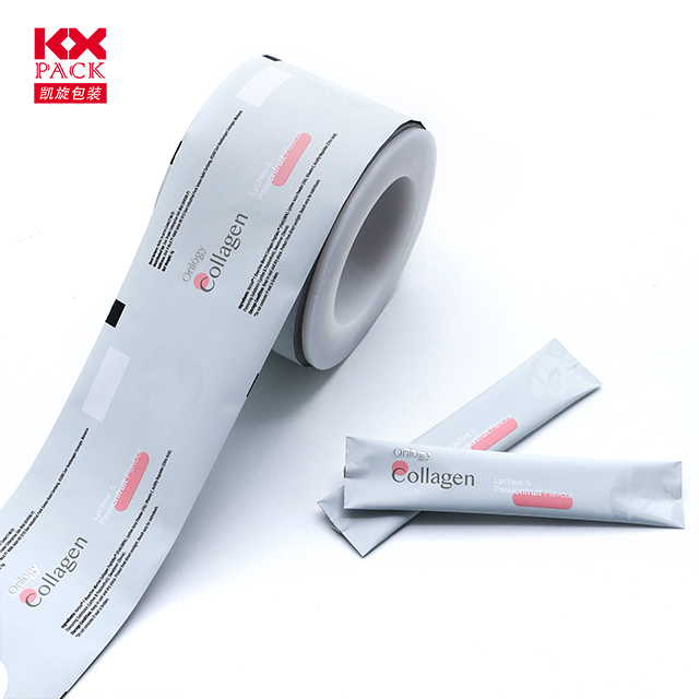 Custom Print Plastic Film Food Packaging Film Coffee Powder Sachet Packaging Film Roll Coffee Sachet For Coffee