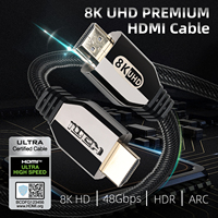 Câble HDMI 2.1 ZOGUO 8K 48 Gbps, câble de transmission de données vidéo haute résolution Ultra HD