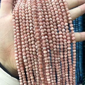 Cuentas de Jaspe Rojo <span class=keywords><strong>Argentino</strong></span> Natural en Bruto, Semiterminadas, Hechas a Mano, para Hacer Joyas, Pulseras, Collares y Accesorios - Product Image 4