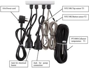 SR1535屋外家庭用太陽熱温水コントローラー加圧スプリットテルマスソーラーCalentadores Solares - Product Image 4