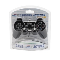 Manette de Jeu Filaire USB pour PC, Joystick Contrôleur Compatible WinXP WIN7 WIN8 WIN10, Prix de Gros