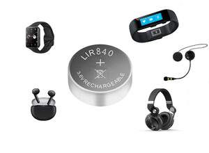 Pile bouton rechargeable BELICELL LIR840 18mAh 3.7V pour appareils électroniques, électroménager et aides auditives 500 - Product Image 4