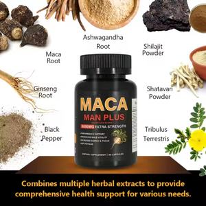 Cápsulas de Maca para Hombres Chinaherbs, Apoyo Integral para la Salud con Múltiples Extractos Herbales para Diversas Necesidades, No Apto para Niños - Product Image 3