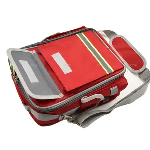 Tıbbi ekipman ilk yardım çantası paramedik çantası büyük tıbbi sırt çantası Sling paketi paramedik EMT tıbbi çanta iç cep ile