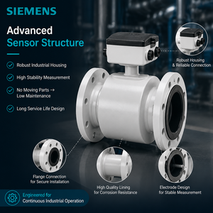 เซ็นเซอร์วัดการไหล SITRANS FM 1100 F 7ME614 ของแท้ 100% เครื่องวัดการไหลความแม่นยำสูง - Product Image 5