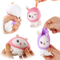 Sombrero Mágico de Conejo de Material PU al por Mayor OEM, Disfraz de Animal para Juego de Rol, Juguete Sensorial DIY para Niñas, Niños y Bebés