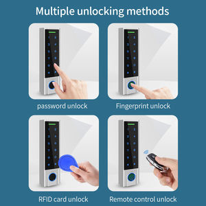 Kit de Sistema de Control de Acceso con Cerradura Eléctrica de Cerrojo Metálico, Lector de Huellas Dactilares Biométrico RFID Inalámbrico de 125KHz IP65 con Desbloqueo por Contraseña - Product Image 5