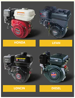 Máquina Niveladora de Concreto de Superficie SME-600, Regla Vibratoria de Armazón para GX160 5.5HP, Regla Plana con Marco de Aluminio para Construcción