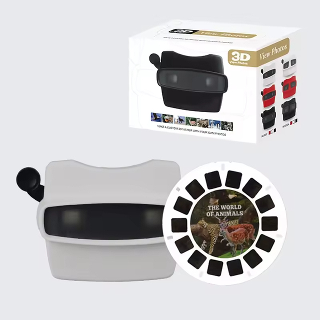 Science Education Toys Discovery Photo Slide Viewer 3d Kinetoscope View Machine View Master Viewfinders For Kids With Film Reels
