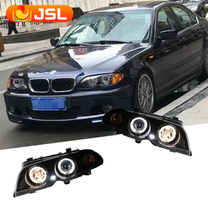 Pour <span class=keywords><strong>BMW</strong></span> Série 3 <span class=keywords><strong>E46</strong></span> Quatre Portes (1998-2002) - Nouvel Ensemble Phare LED Amélioré et Modifié avec Lentille à Ouverture - Product Image 3