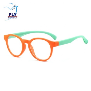MOUCHE De Haute Qualité UV Protection TR90 Cadre Flexible Anti-Rayonnement <span class=keywords><strong>Filtre</strong></span> De Lumière Bleue Lunettes Pour Enfants - Product Image 5