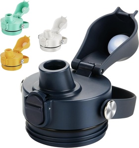 Bouteille d'eau pour boisson Bouteille à vide personnalisée Bouteille d'eau chaude isolée pour le <span class=keywords><strong>sport</strong></span> en acier inoxydable froid avec couvercle en paille - Product Image 6