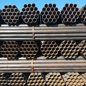 High-Quality China Produced SCH40 Black Carbon Steel Pipe for Structural Construction and Scaffolding - Product Image 4