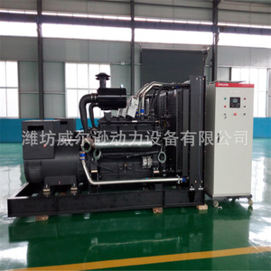 เครื่องกำเนิดไฟฟ้าดีเซล Shangchai 400kW 350kW พร้อมหลังคาเก็บเสียง 50Hz 400V 230V 1500rpm ผลิตที่เว่ยฟาง มณฑลซานตง - Product Image 1