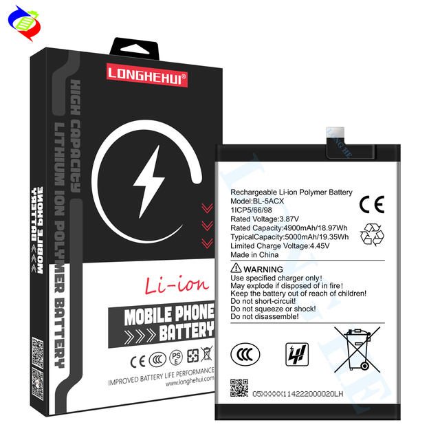 Factory Manufacture BL-5ACX 5000mAh 3.87V for Infinix High Capacity Smartphone Replacement