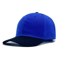 Gorra de Béisbol de Dos Tonos con Bloques de Color, Múltiples Opciones de Color, Logotipo Personalizado, Bordado, Impresión, Gorra Promocional Publicitaria al por Mayor