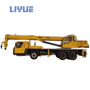 Grues de camion mobiles hydrauliques de 25 tonnes Grue de camion maison de moment de charge élevée pour la construction - Product Image 1