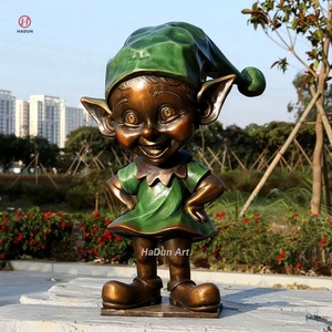 Escultura <span class=keywords><strong>de</strong></span> <span class=keywords><strong>mago</strong></span> <span class=keywords><strong>de</strong></span> bronce <span class=keywords><strong>de</strong></span> tamaño natural famoso al aire libre - Product Image 4
