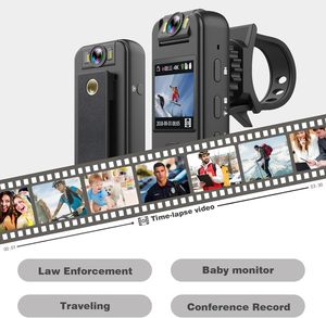 Cámara Deportiva 4K con Visión Nocturna, WiFi Directo, Lente Giratoria de 180° y Gran Angular de 160° para Uso en Motocicletas/Bicicletas/Locomotoras - Product Image 6