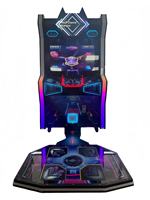 Machine d'arcade à monnayeur Crazy Dance Dance Revolution English Iron