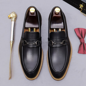 Nouvelles chaussures de ville en cuir véritable – élégantes, en cuir souple, à enfiler, confortables et respirantes - Product Image 3