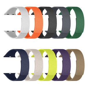 Bracelet de montre en silicone magnétique simili cuir CM pour <span class=keywords><strong>Apple</strong></span> <span class=keywords><strong>Watch</strong></span> Ultra 2 49 <span class=keywords><strong>mm</strong></span> 10 9 <span class=keywords><strong>8</strong></span> 42 44 <span class=keywords><strong>45</strong></span> 46 <span class=keywords><strong>mm</strong></span> - Product Image 5