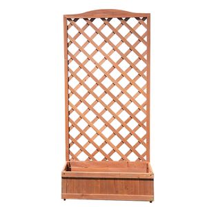 Support de fleurs en <span class=keywords><strong>bois</strong></span>, bac à fleurs pour la plantation de fruits et légumes en plein air, boîte en <span class=keywords><strong>bois</strong></span> en fer maillé et pot en <span class=keywords><strong>bois</strong></span> - Product Image 1