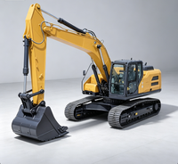 Excavatrice sur chenilles hydraulique 25,8 tonnes XE245G, godet de 0,9-1,5 m³, haute efficacité pour travaux de terrassement