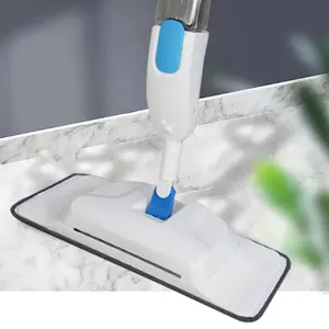 China Manufacture 3 In 1 Multifunction Spray Mop With Sweeper Microfiber Mop Set For Floor Cleaning