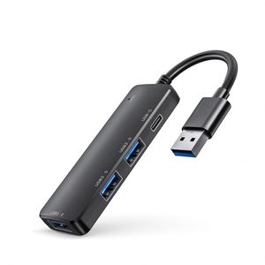 ฮับ Type-c 3.0 สำหรับแล็ปท็อป Macbook โทรศัพท์ Android รองรับการชาร์จ PD ฮับ 4 in 1 ตัวขยายพอร์ต USB - Product Image 4