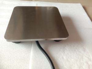 YC-7 60KG ~ 200KG 27*27CM Wiederauf ladbare spritzwasser geschützte Plattform Tierkörper waage (Thiner) für Tier-/Haustier gewicht - Product Image 4