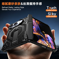 Étui de protection intégrale pliable pour iPhone Duo avec support double inversé – Vente flash