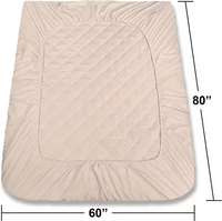 Protège-matelas imperméable de qualité supérieure avec quatre couches de protection Couvre-lit super doux, confortable et respirant, lavable en machine