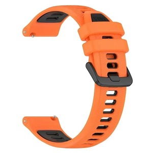 สายนาฬิกาซิลิโคน18มม. 20มม. 22มม. สำหรับ <span class=keywords><strong>Garmin</strong></span> Forerunner 265 265S 255S 255 vomove อุปกรณ์เสริมสร้อยข้อมืออินเทรนด์ - Product Image 4