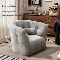 Fauteuils d'appoint modernes et confortables de style nordique pour salon, avec coussin, vente en gros de haute qualité
